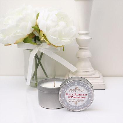 Black Raspberry & Peppercorn 100ml Candle Tin