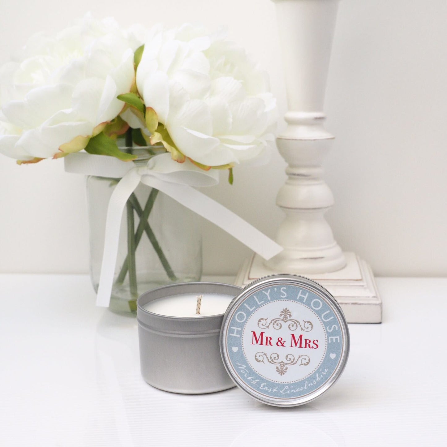 Mr & Mrs Scented Candle