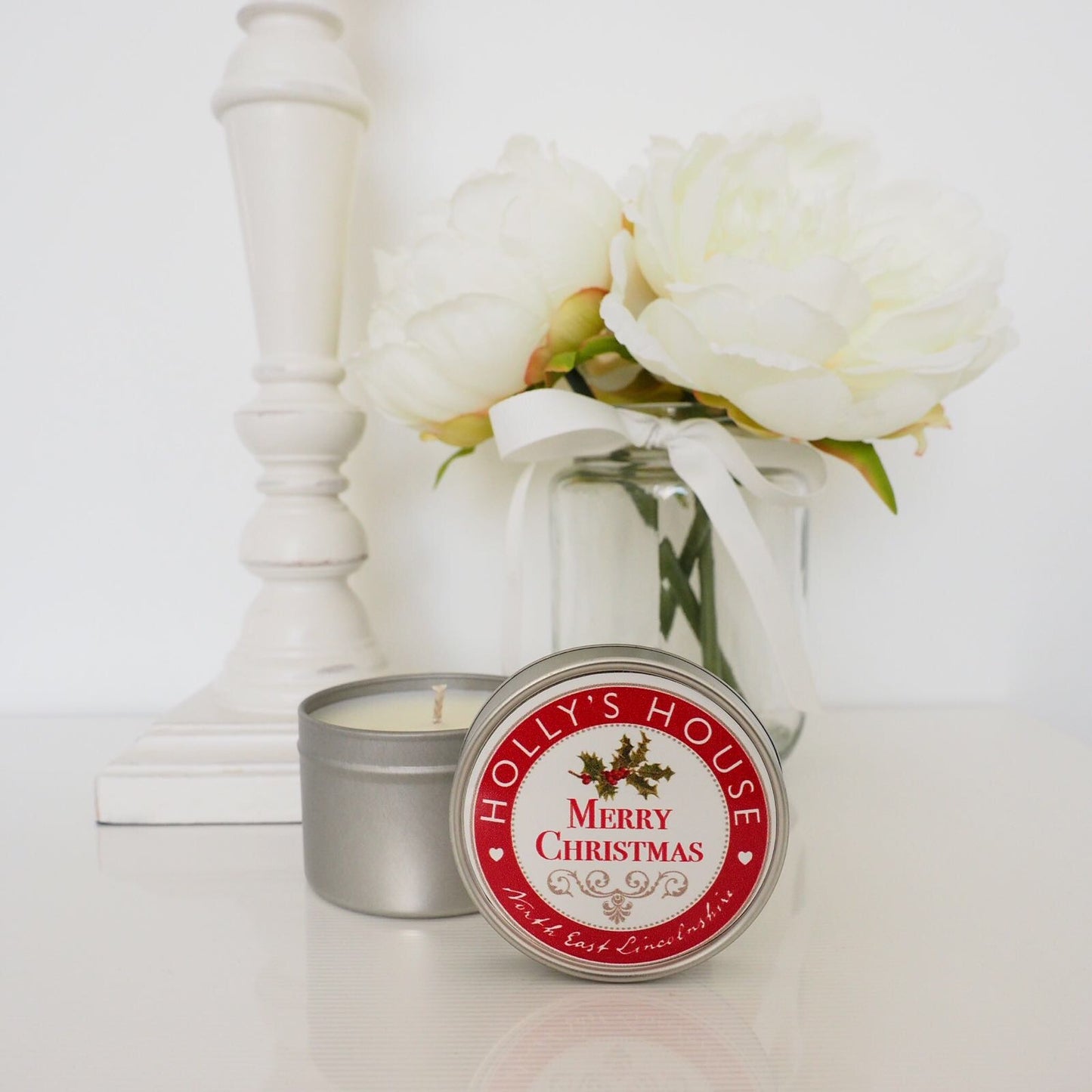 White Christmas Luxury Scented Candle