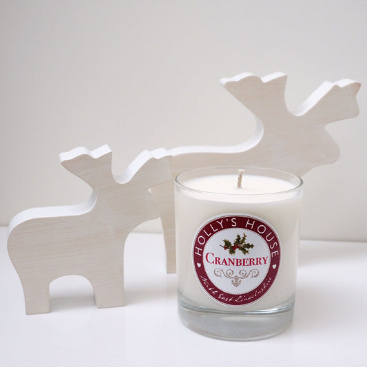 Cranberry Luxury Scented Candle