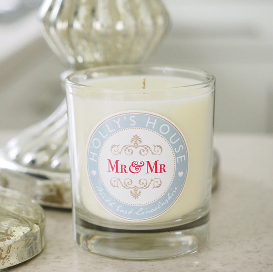 Mr & Mr Scented Candle