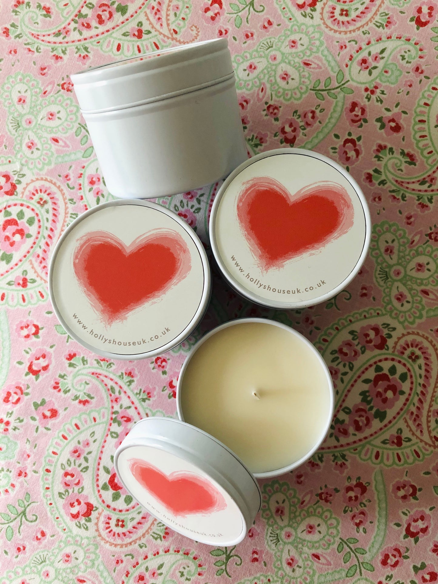 Love 100ml Candle Tin