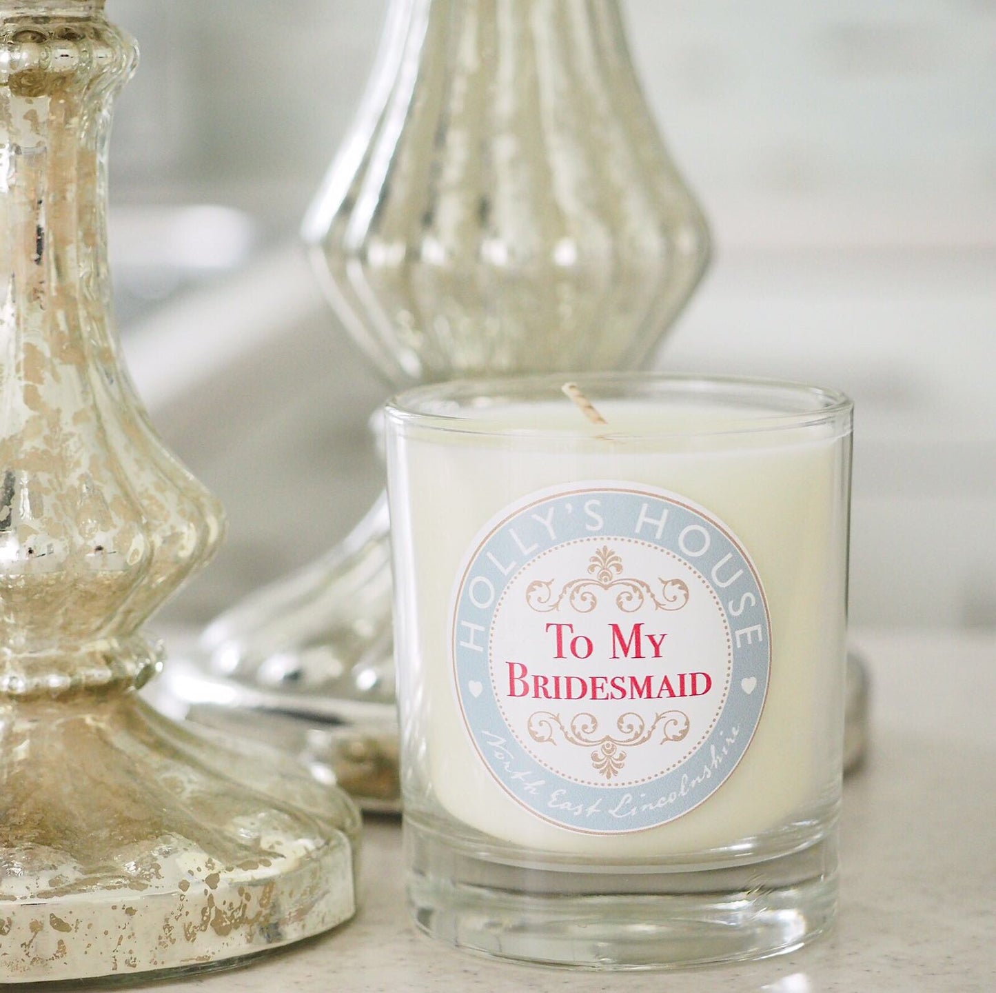 To My Bridesmaid Scented Candle