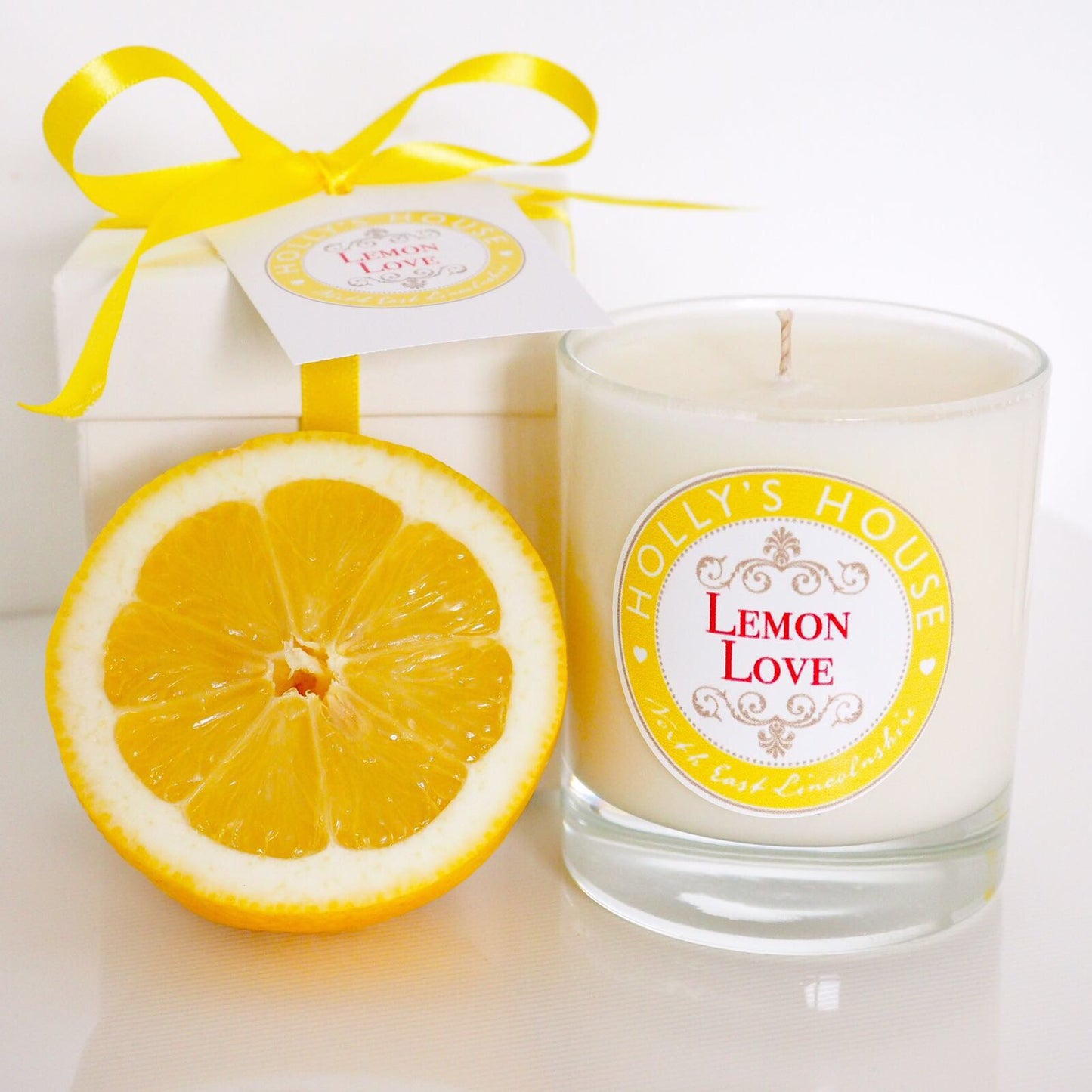 Lemon Love Luxury Scented Candle